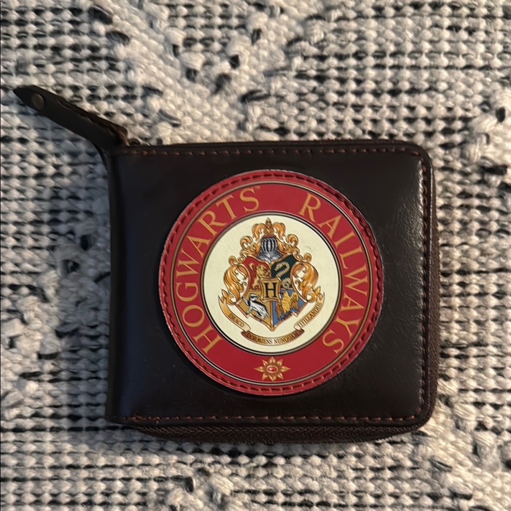 Hogwarts Railways Brown Wallet
